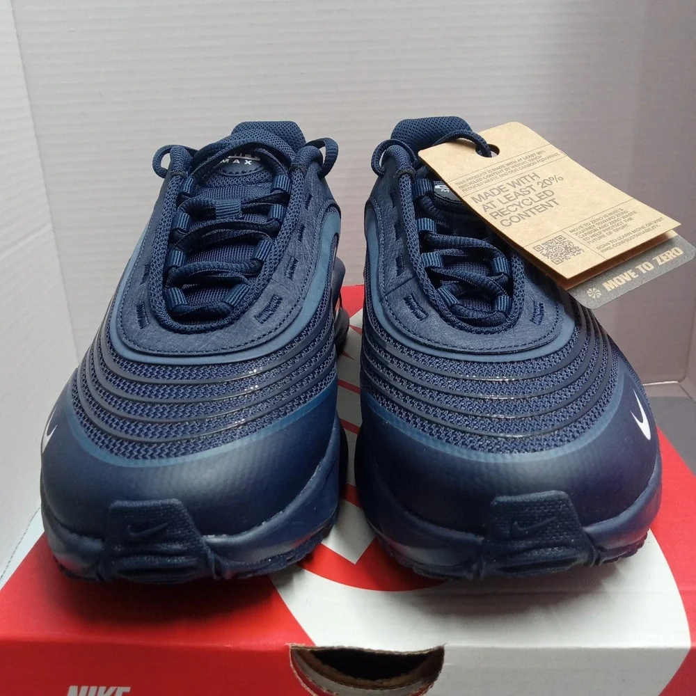 NEW Air‎ Max Fire Men's Size 9 Midnight Navy/White IF2621-400